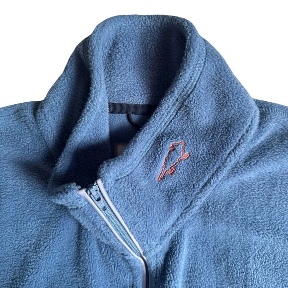 Vintage Horny Toad Blue Fleece Vest Men’s L Zip Up Outdoor Layer - Picture 2 of 9